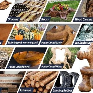 Wood Carving Disc Set for Angle Grinder 3Pcs